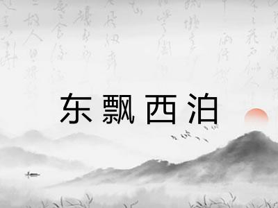 东飘西泊