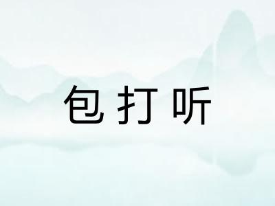 包打听