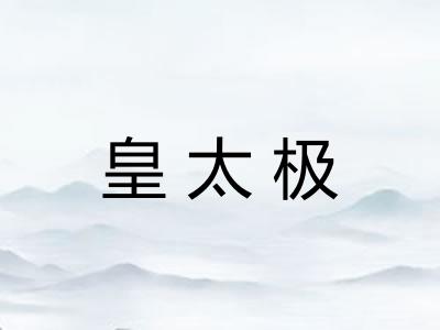 皇太极