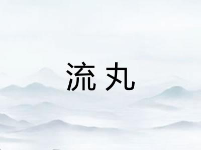 流丸