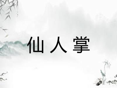 仙人掌