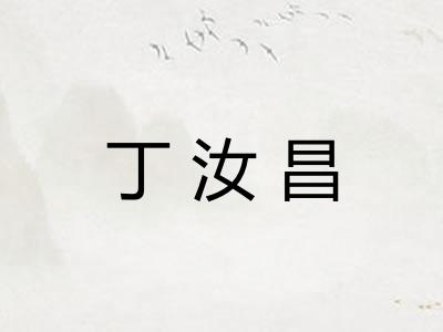 丁汝昌