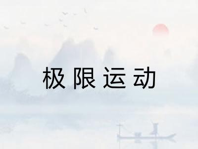 极限运动