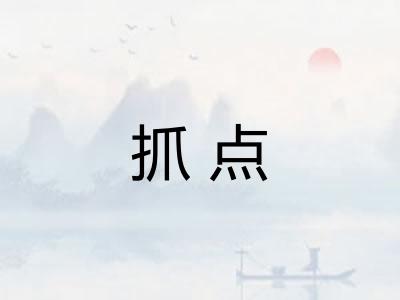 抓点