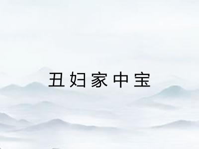 丑妇家中宝