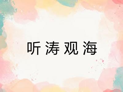 听涛观海