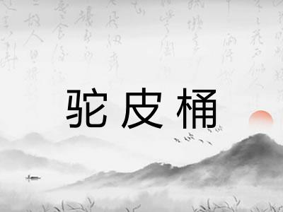 驼皮桶