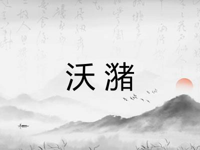 沃潴