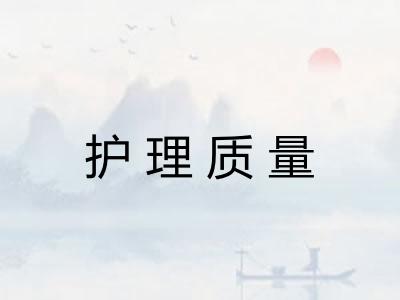 护理质量