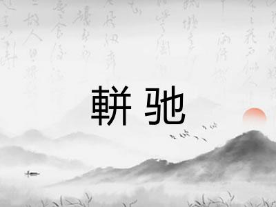 軿驰