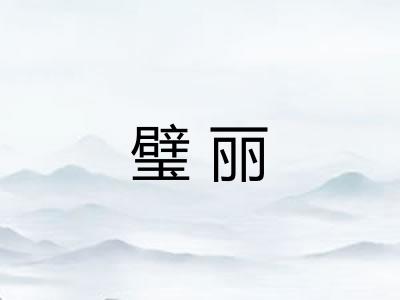 璧丽